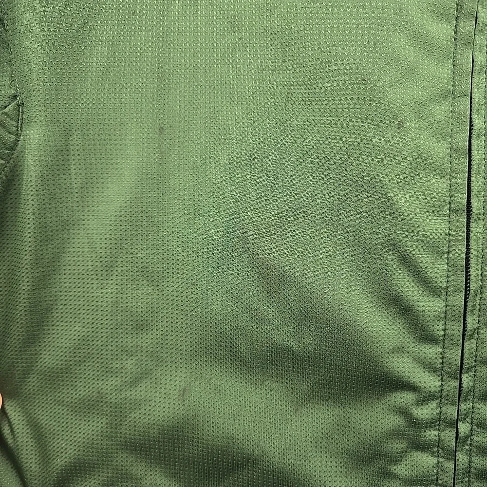New York‎ Jets Jacket Mens 2XL Green NFL Football Reebok Fleece Lined Hooded Zip
